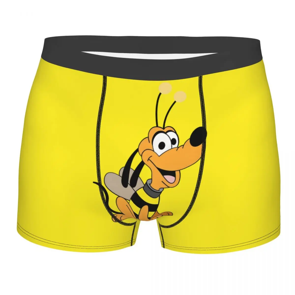 Personalizzato Cool Plutone Cartoon Boxer Pantaloncini Mutandine Mutande da uomo Slip comodi Intimo