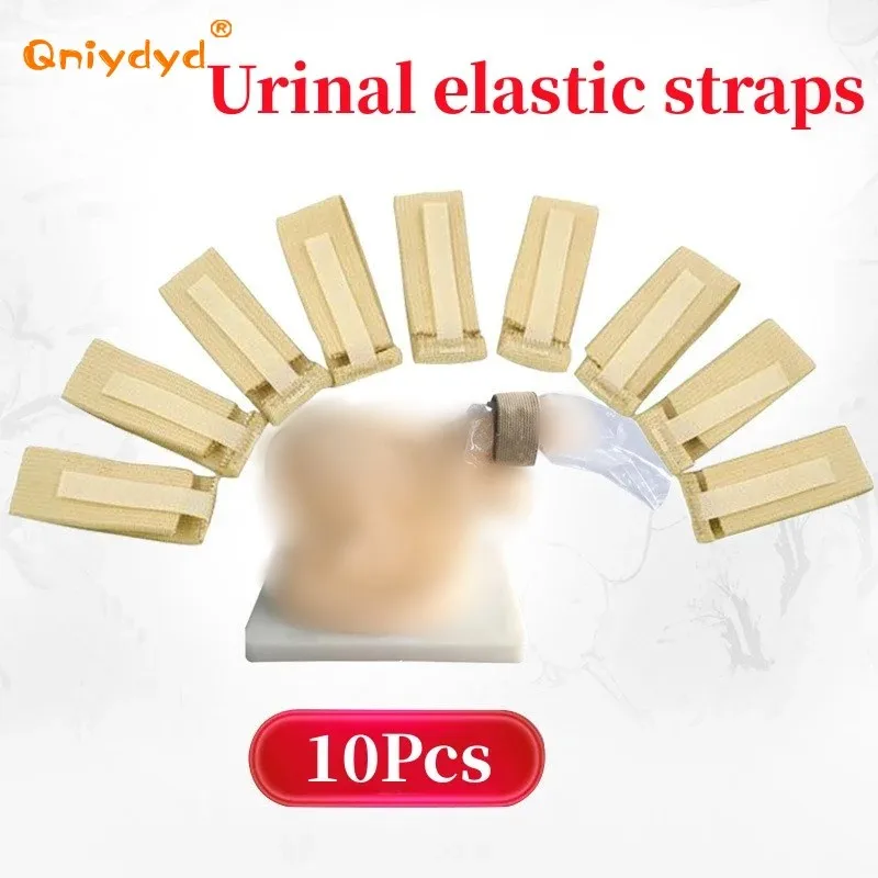 10Pcs Urine Catheter Strap Adjustable and Reusable Belt for Easy and Secure Urinary Care Urine Bag Strap for Adults