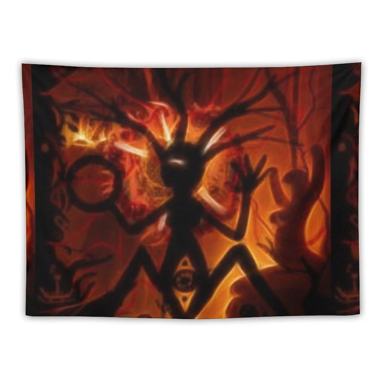 Shaman ritual Tapestry Funny House Decor Wallpaper Wall Mural Tapestry