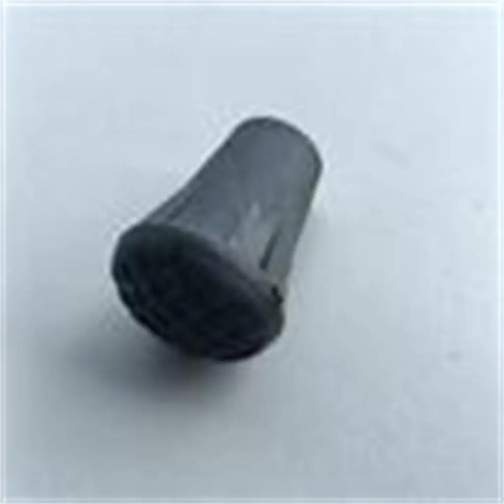 Anti Slip Rubber Hiking Stick Tips Black Walking Pole End Cap Protector for Telescopic Trekking Poles