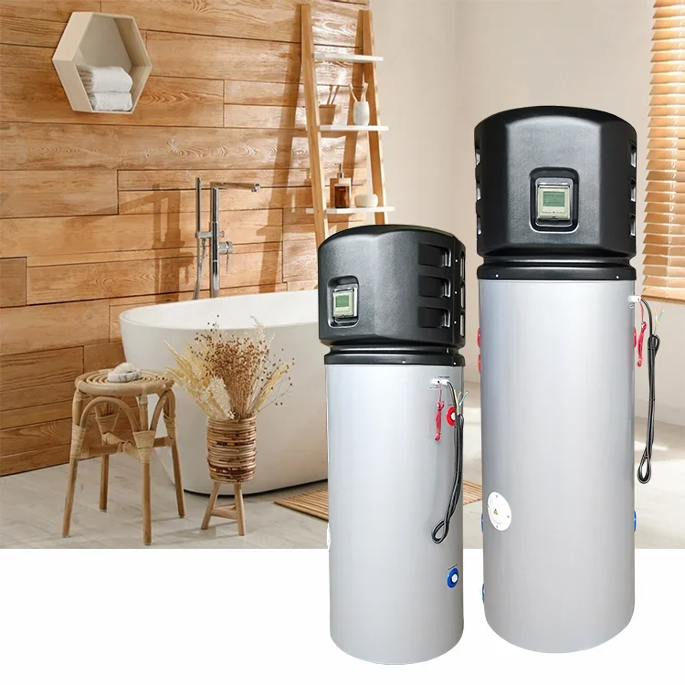 Calentador de aire-agua con bomba de calor todo en uno R290 de 250L con bomba de calor doméstica todo en uno CE 200L 300L