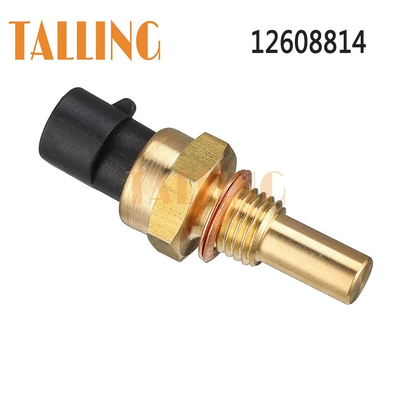 12608814 Coolant Water Temperature Sensor for Buick Chevrolet Pontiac GMC Cadillac Saturn Isuzu Daewoo 15326388 2134692 96181508