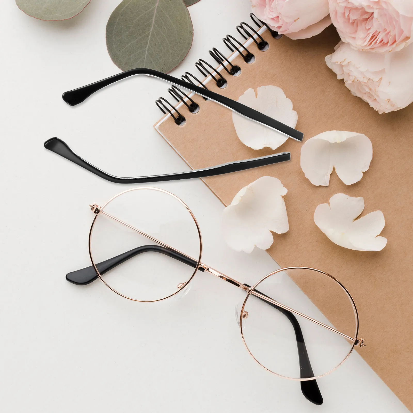 1Pair Universal Glasses Legs Replacement Metal Eyeglass Arms Repair Parts for Frame Temple Accessories Glasses Leg Bracket
