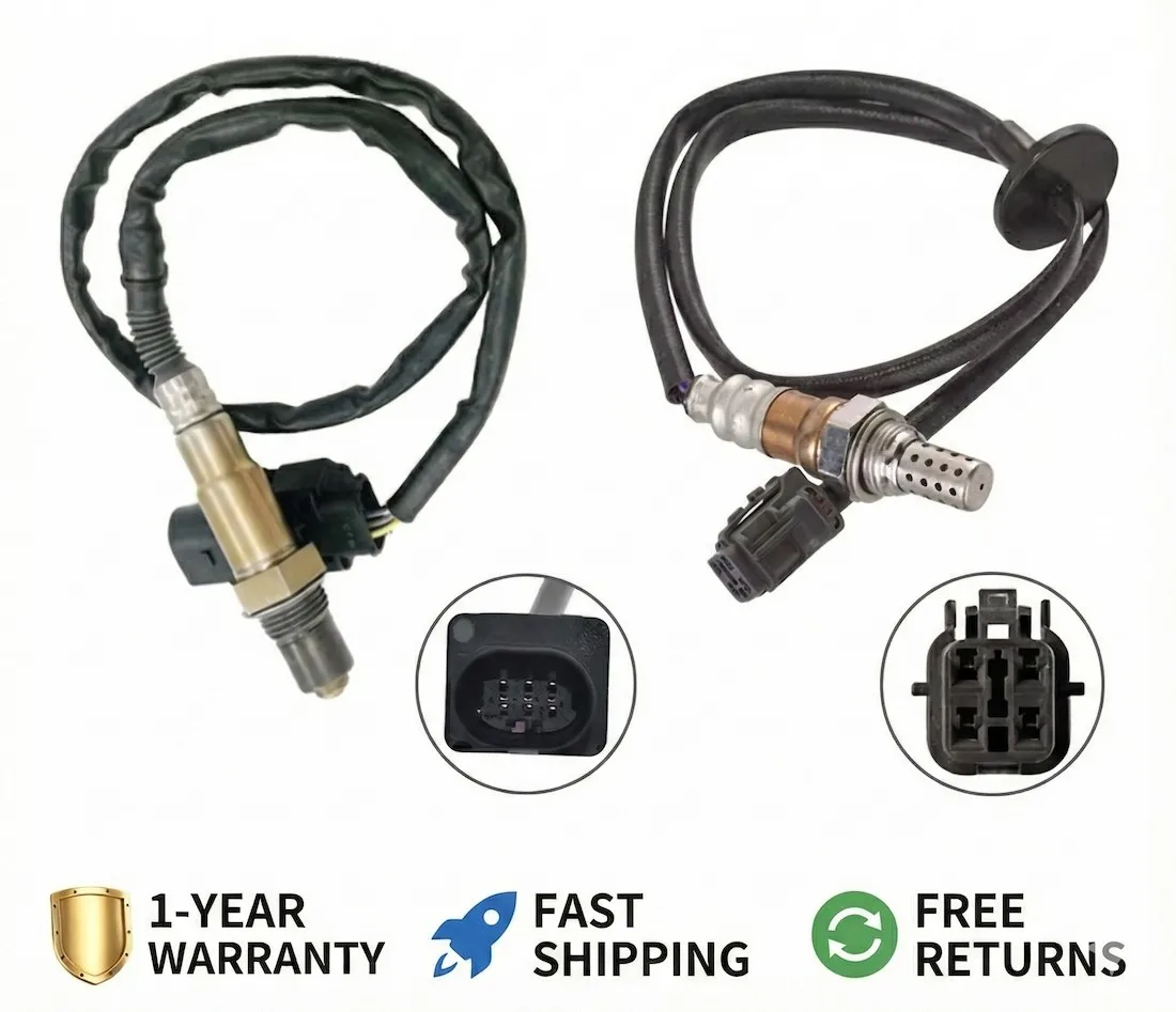 2Pcs Up/Downstream O2 Sensor 39210-2E210 Fits 11-18 Hyundai Elantra Tucson Kia Forte 1.8L 2.0L Federal
