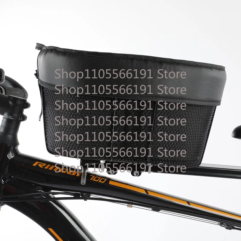 Electric car with dog artifact scooter pet seat high landscape with dog seat front car cat basket