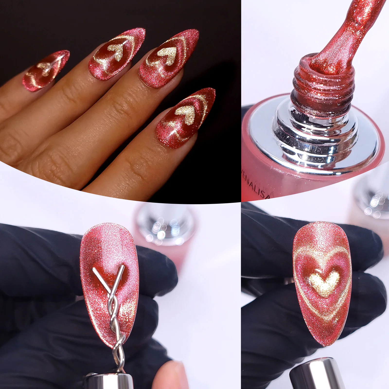 10ml TPO Gratis Hema Gratis VENALISA 10D Magic Cat Eye Gel Venalisa Nagelgel Polish Losweken UV LED Semi Permanente Gel Nagellak