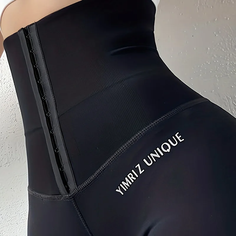 Pantalones de yoga para mujer con botones, de cintura alta, control de abdomen, levantamiento de cadera, efecto melocotón, moldeadores, de piel de tiburón, leggings deportivos para correr
