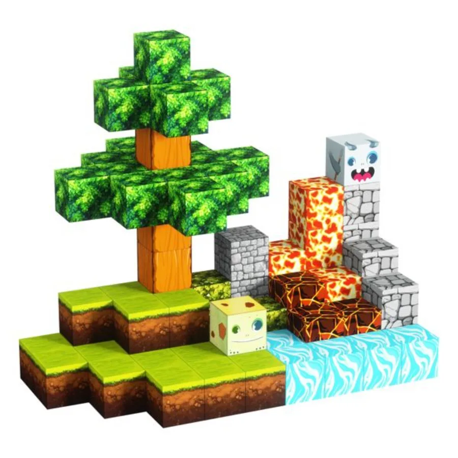 Juego de 100 Uds. De bloques de construcción magnéticos, juguete para regalo educativo