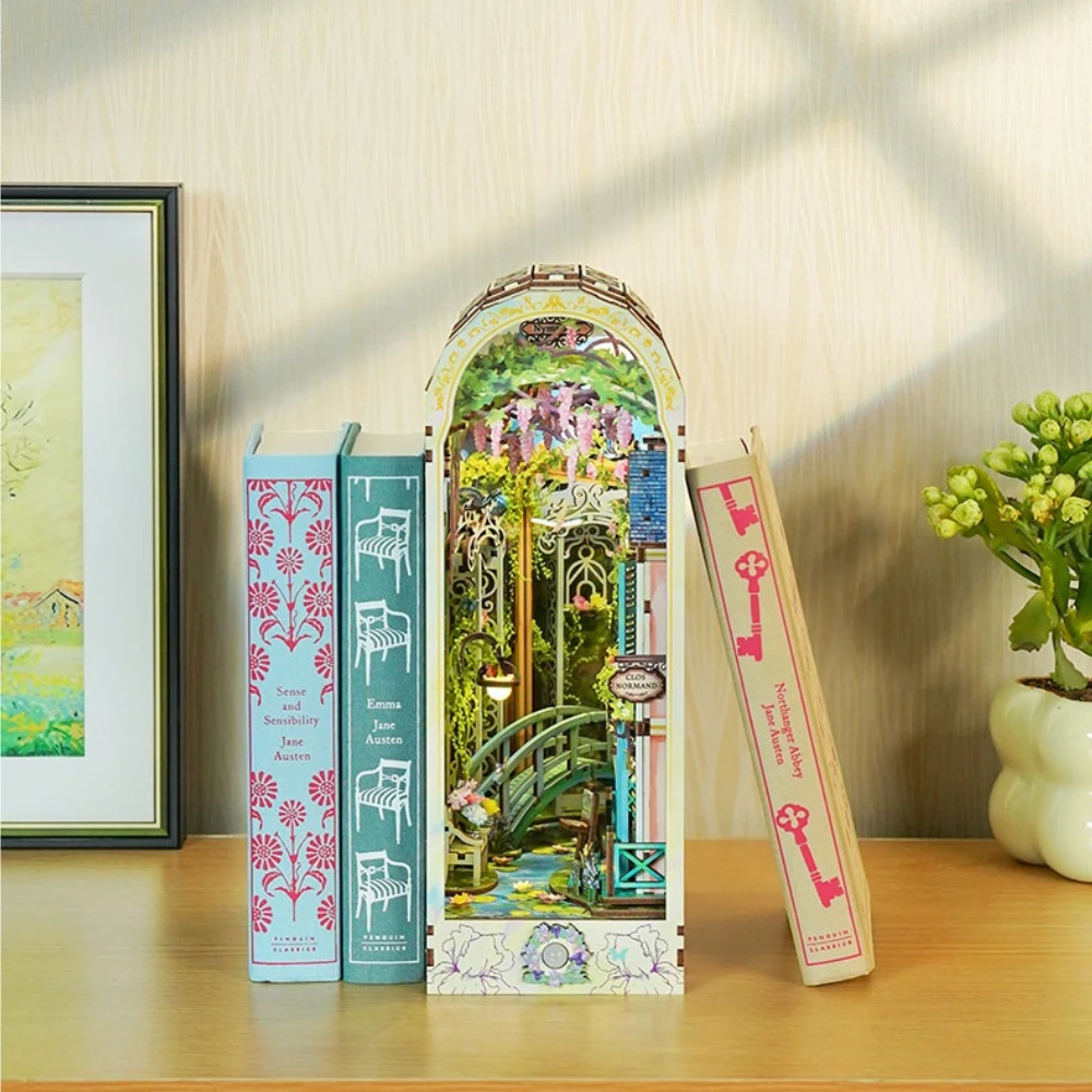 book-nook-in-legno-puzzle-tonecheer-giardino-di-giverny-fai-da-te-kit-modellino-diorama-fermalibri-decorazione-casa-delle-bambole-giocattoli-regalo-a-sorpresa-di-compleanno