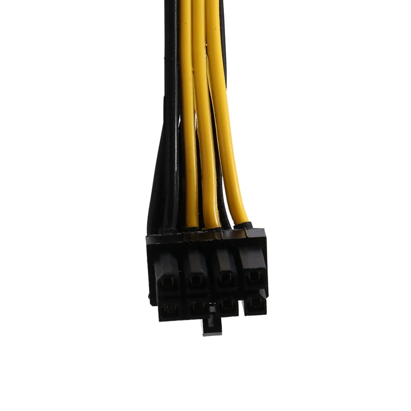 8Pin Graphics Card Extention Power Cable Pcie 8Pin Female To 8Pin Male Elbow 90 Degree Cable Graphics Card Power Cable