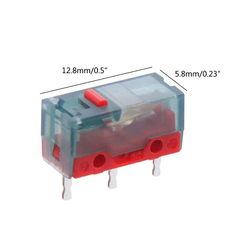 DN59 4 Pcs Mouse Micro 3 Pinos 55gf 50 Milhões Cliques para Mouse Micro Botão Microinterruptor DMP-1101