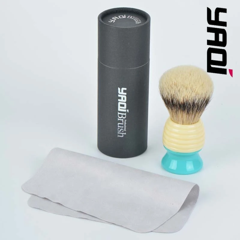 pennello-da-barba-yaqi-2026-da-24mm-con-pelo-di-tasso-silvertip-per-uomo-per-rasatura-a-umido-cura-del-viso-e-compatibilita-con-rasoio-offerta-a-tempo-limitato