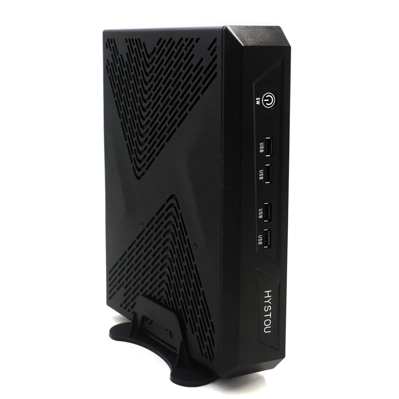 

HYSTOU 64GB Max Mini PC Intel Core i7 9700F 64GB Dual Channels DC 19V/7.9A Windows 10/11 Pro Desktop Computer