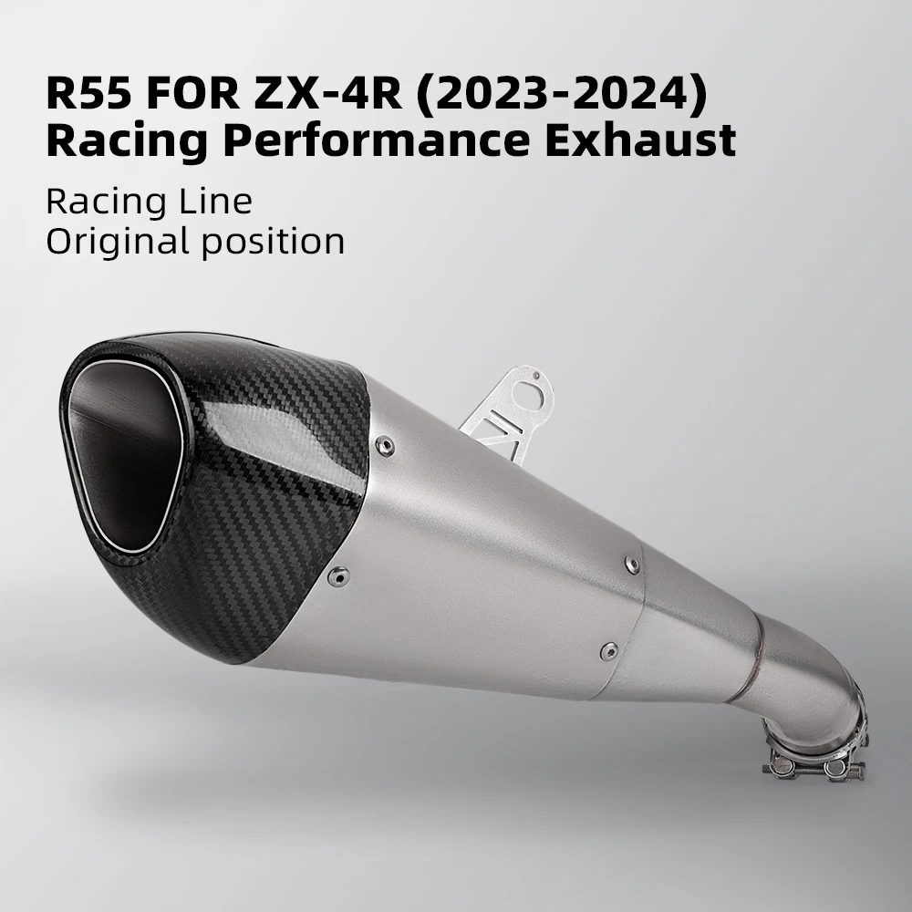 Original Position for R55 for ZX-4R Motorcycle (2023-2024) Racing Performance Exhaust