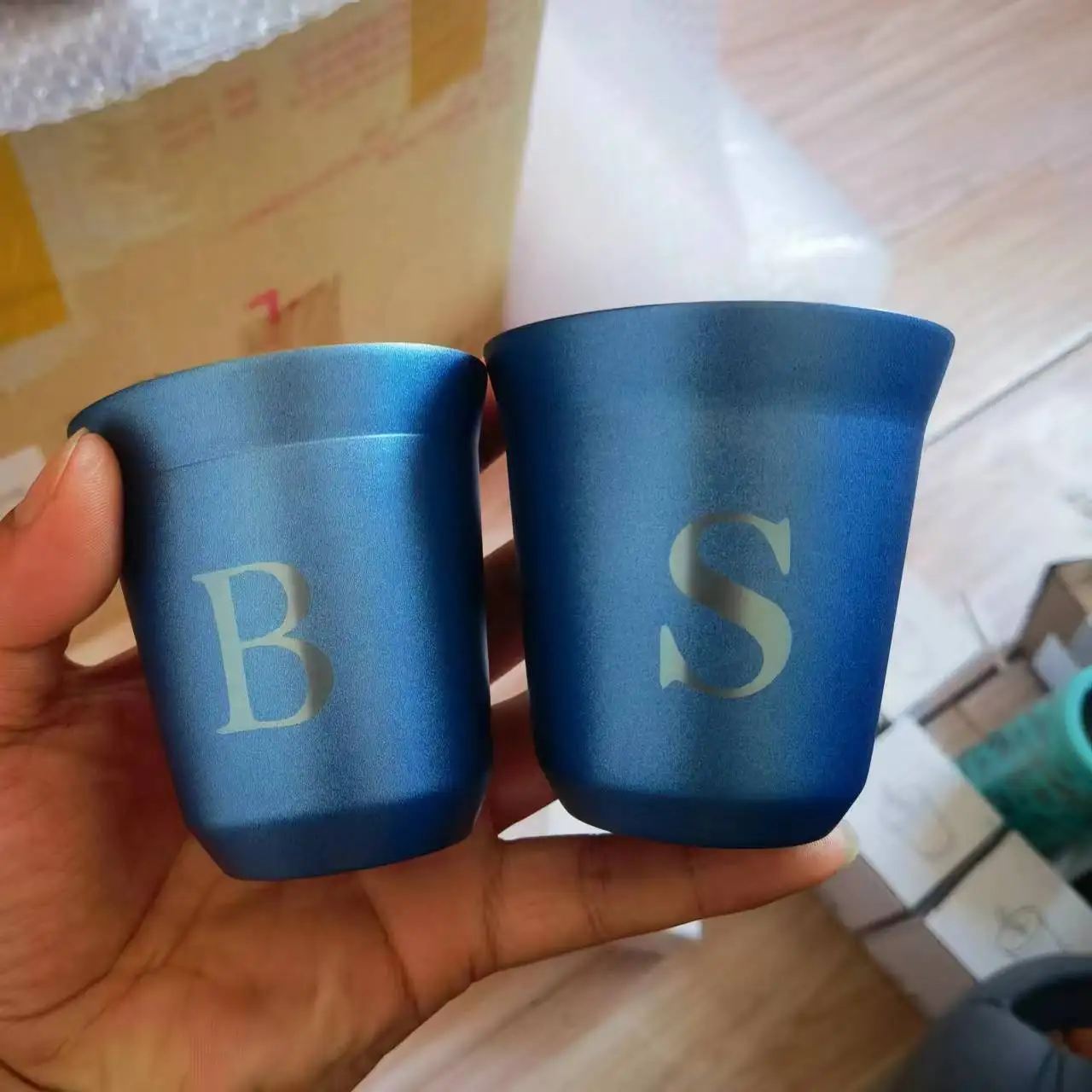 Bridesmaid Gifts Personalized Espresso Coffee Cup with Name as Bachelorette Party Favors for Women Girls Birthday Gifts