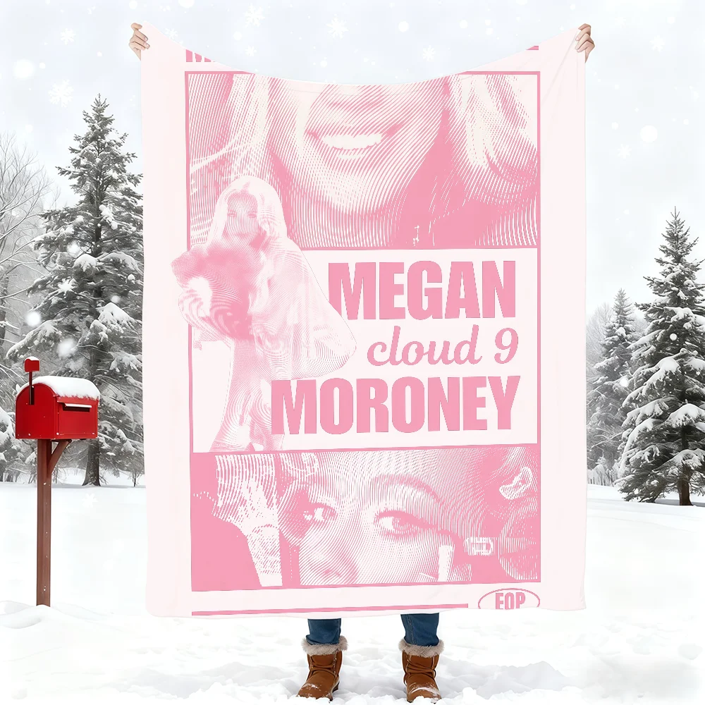 Megan Moroney Cloud 9 Blanket Blanket for Home Bedroom Bed Sofa Picnic Travel Office Cover Blanket Kids