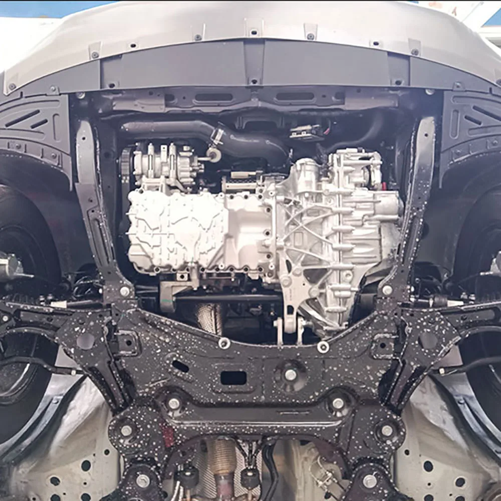 Accessori auto Nero Sotto La Protezione Del Motore Parafango Bordo Splash Shield Fango Parafango Piastra Pannello Per Chery EXEED LX 2019-2024 1.6T