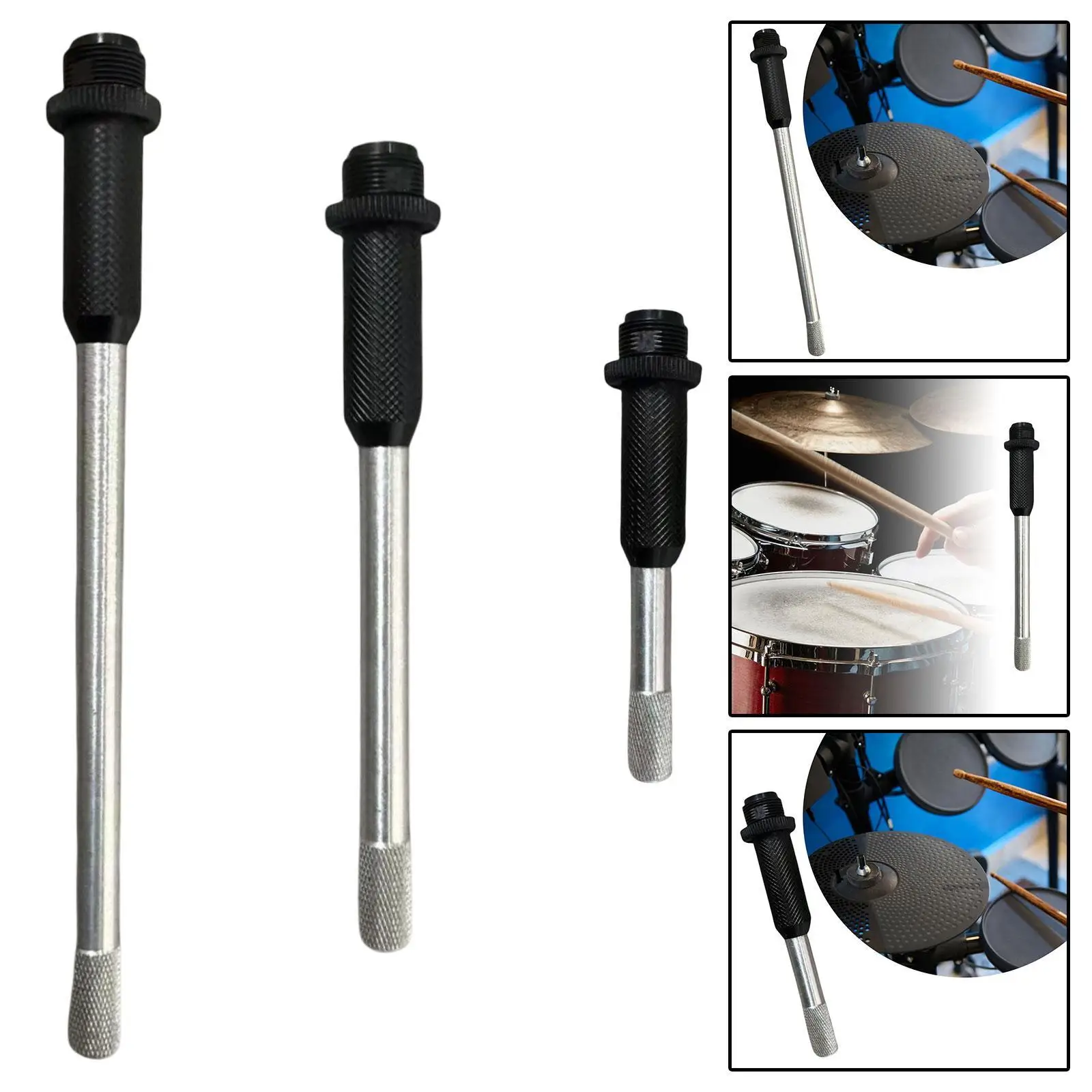 Suporte de microfone de percussão para pontapé, suporte confiável para transmissões