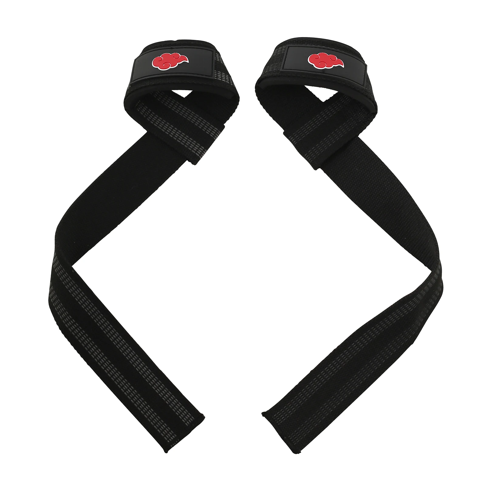 Anime Berserk Weightlifting Straps Gym Workout Training Powerlifting Wrist Straps Figure 8 Lifting Straps Anti Slip