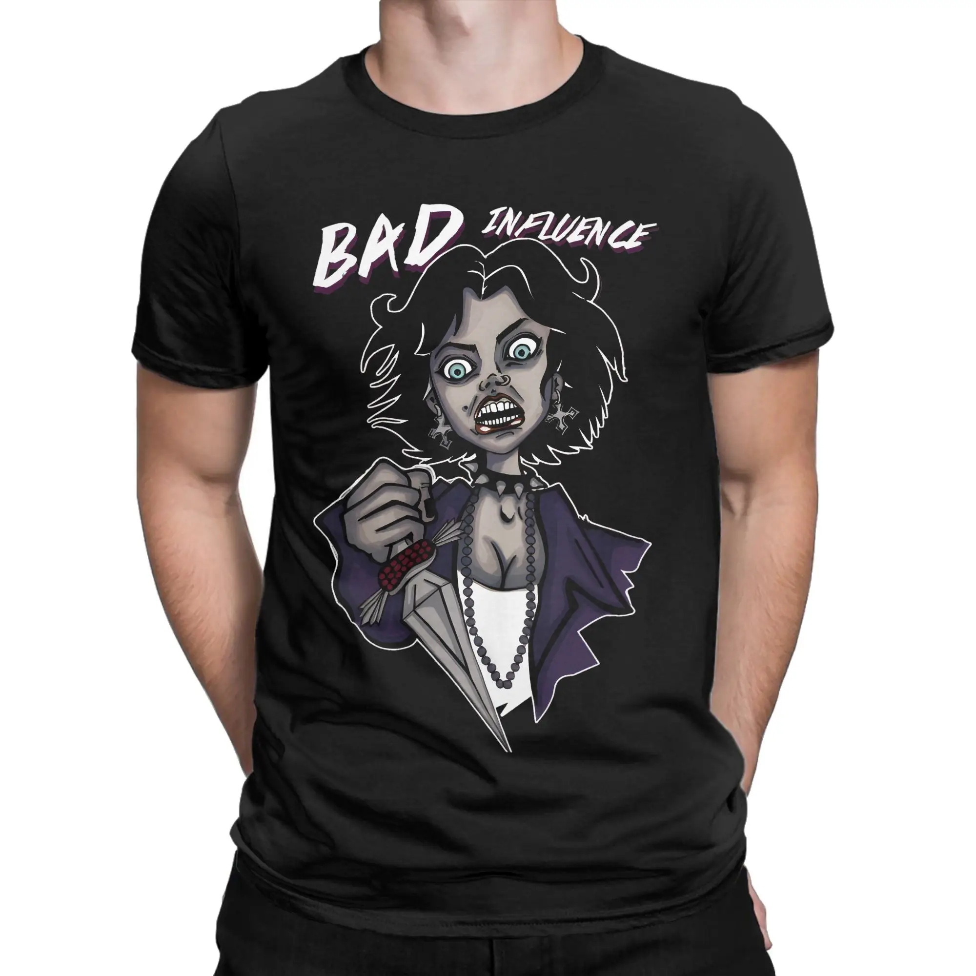 The Craft T-Shirts for Men  Fashion Pure Cotton Tee Shirt Round Collar Short Sleeve T Shirt Original Tops