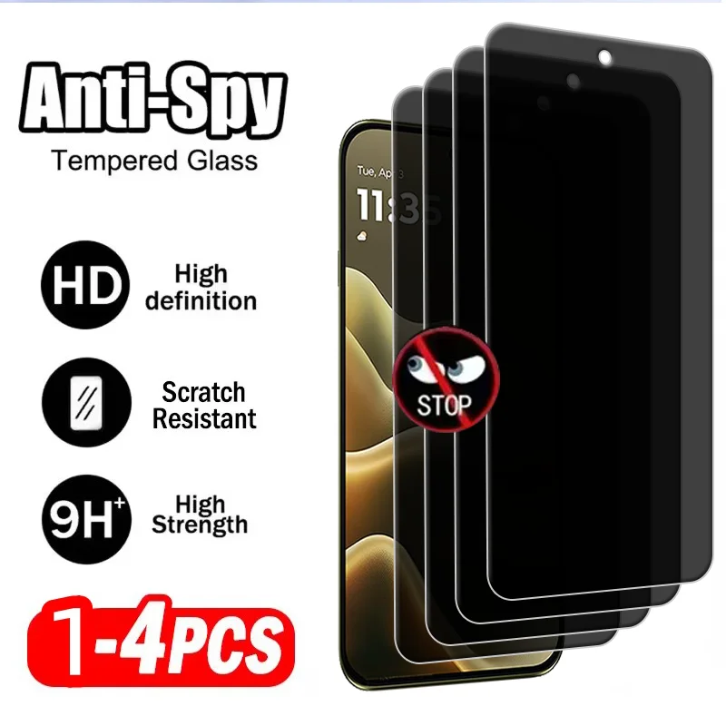 

4/3/2/1Pcs For Moto Edge 2026 Glass Motorola Moto Edge 2026 Screen Protector Anti-Spy Privacy Glue Tempered Glass Moto Edge 2026