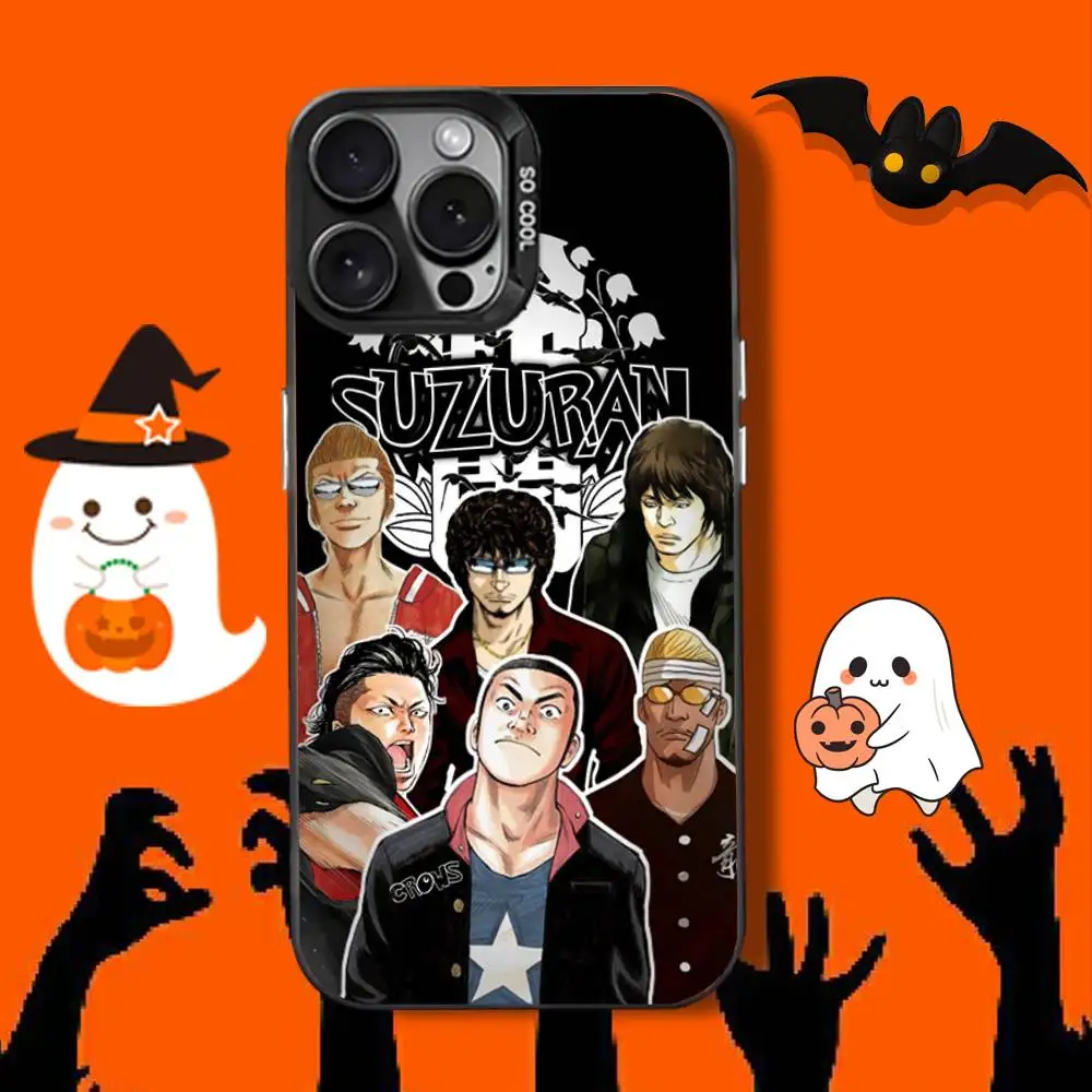 أسوأ حافظة هاتف C-Crows Comic Z-Zero لهاتف iPhone 16,12,13,17,15,1,11,Mini,Pro,SE,XS,MAX,غطاء سيليكون أسود غير لامع #3