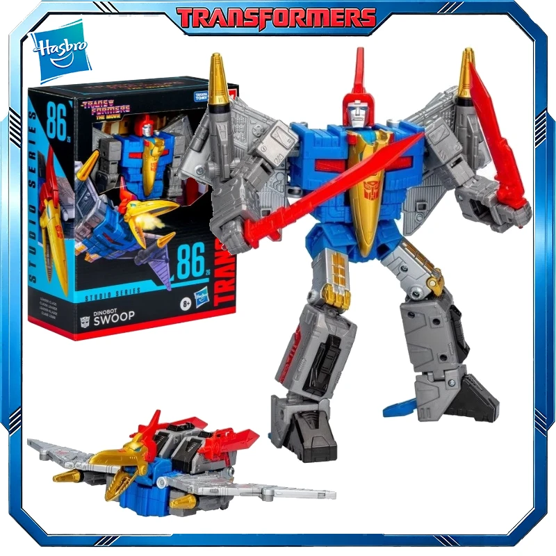In Stock Hasbro Transformers Classic Toys Studio Series SS86 Leader Class Swoop Action Figures Robot Toy Collect Gifts Hobbies