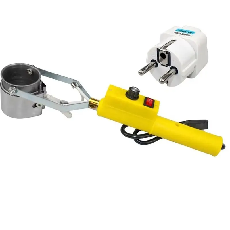 A27F-Portable 220V 300W Solder Pot 100-450° C Soldering Device Tin Melting Furnace Desoldering Bath Plate Adapter EU Plug Centig