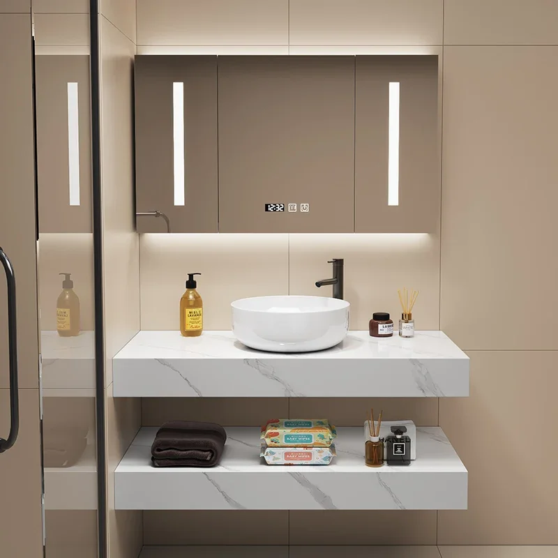 Ty Mirror Perfume Bathroom Cabinet Organizer Storage Toilet Partitions Space Saver Cupboard Decorations Gabinete Hotel Furniture