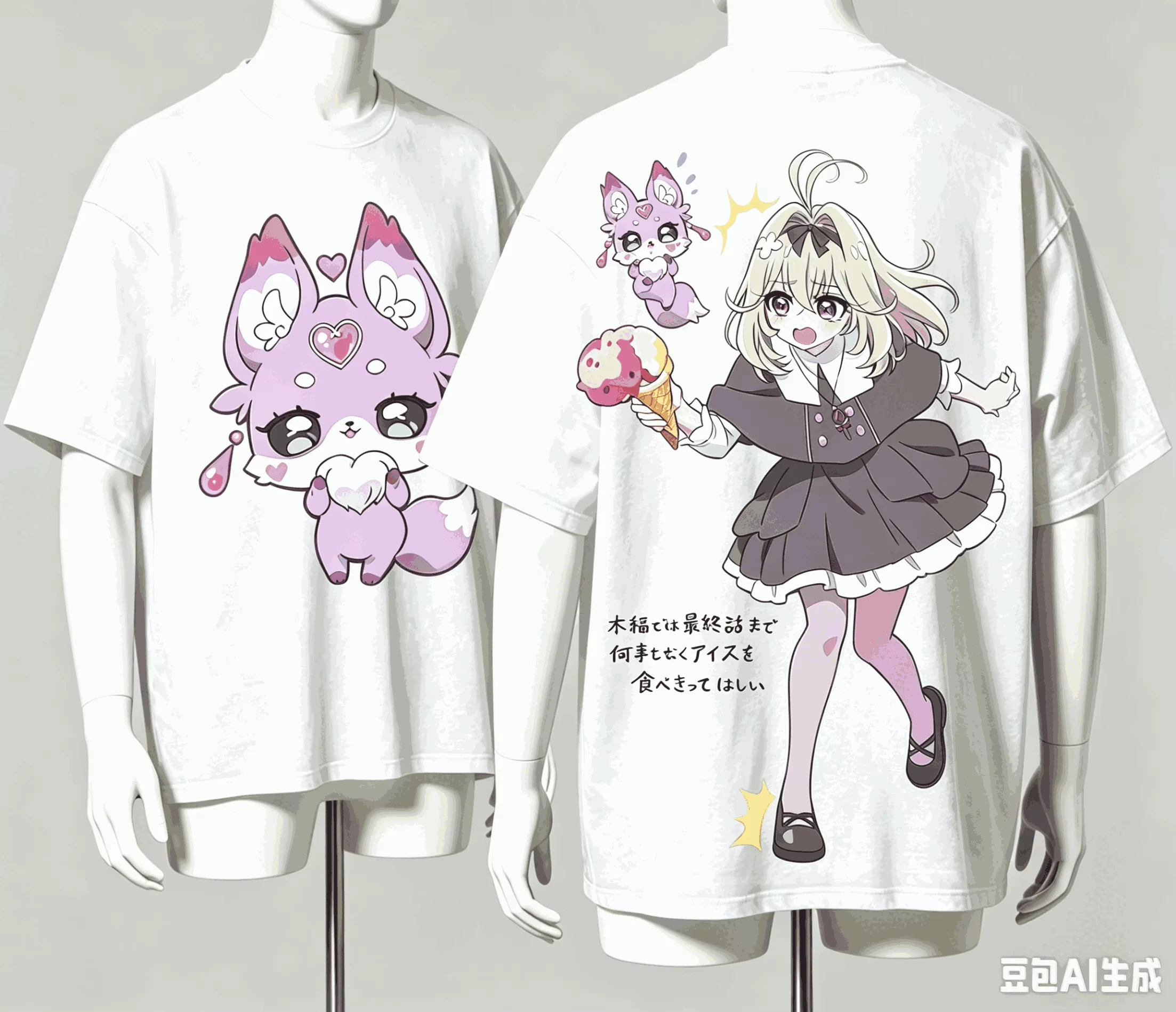 Star Detective Precure! Plus Size Streetwear Trendy Cotton Oversized Unisex New Model personality Clothes Print T-Shirt Short