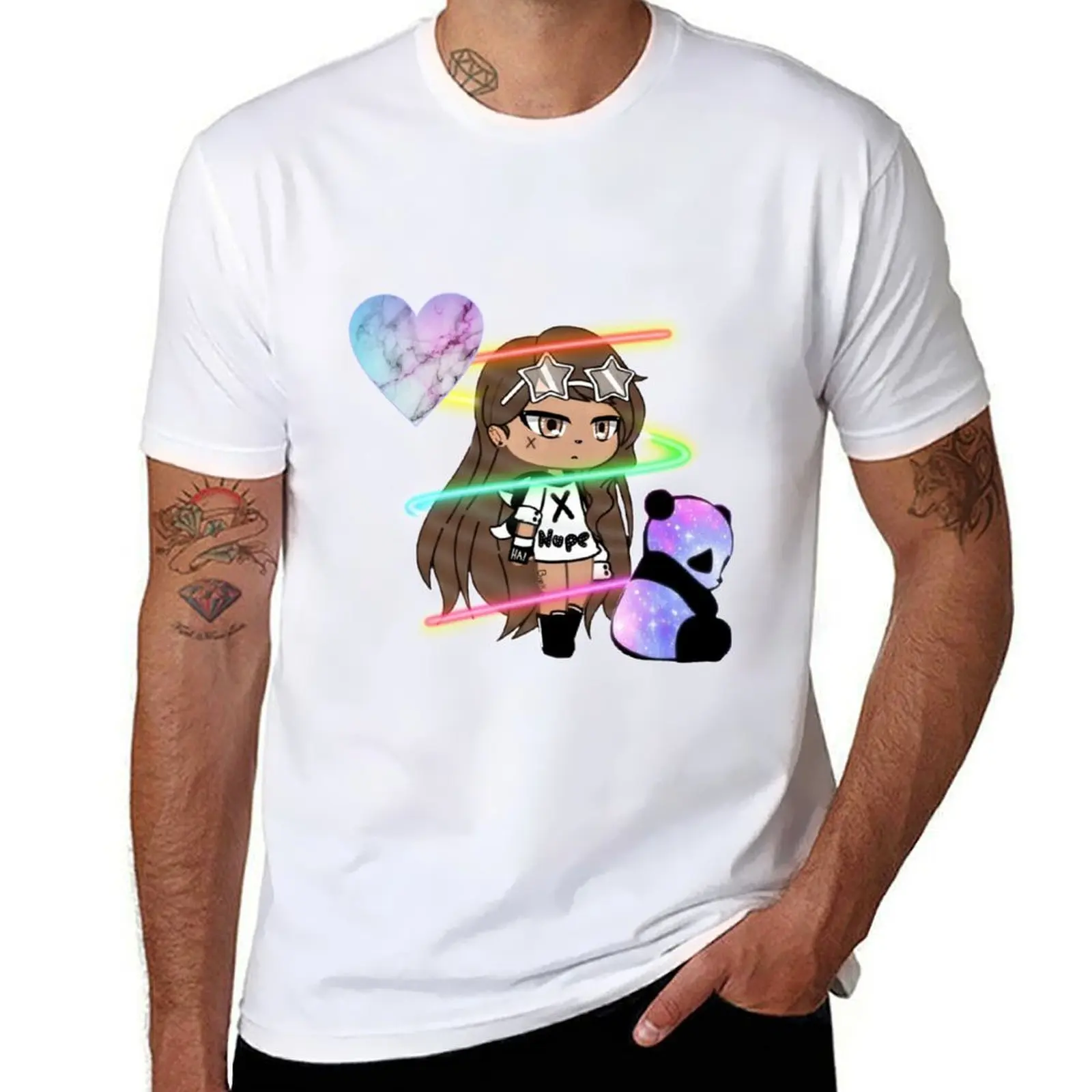 

Gacha Life Design - Cute Girls Gacha Life Cute Boys Gacha Life Series-GLMM, T-Shirt t shirts with prints T-Shirt