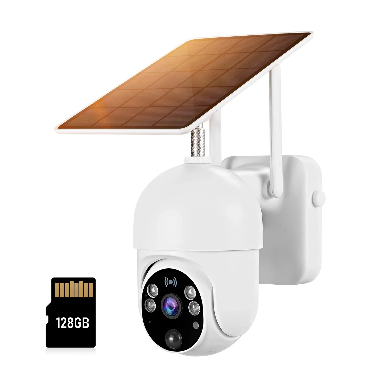 YYHCNetwork Camera Solar Energy PTZ Alert tracking security camera 4g solar camera