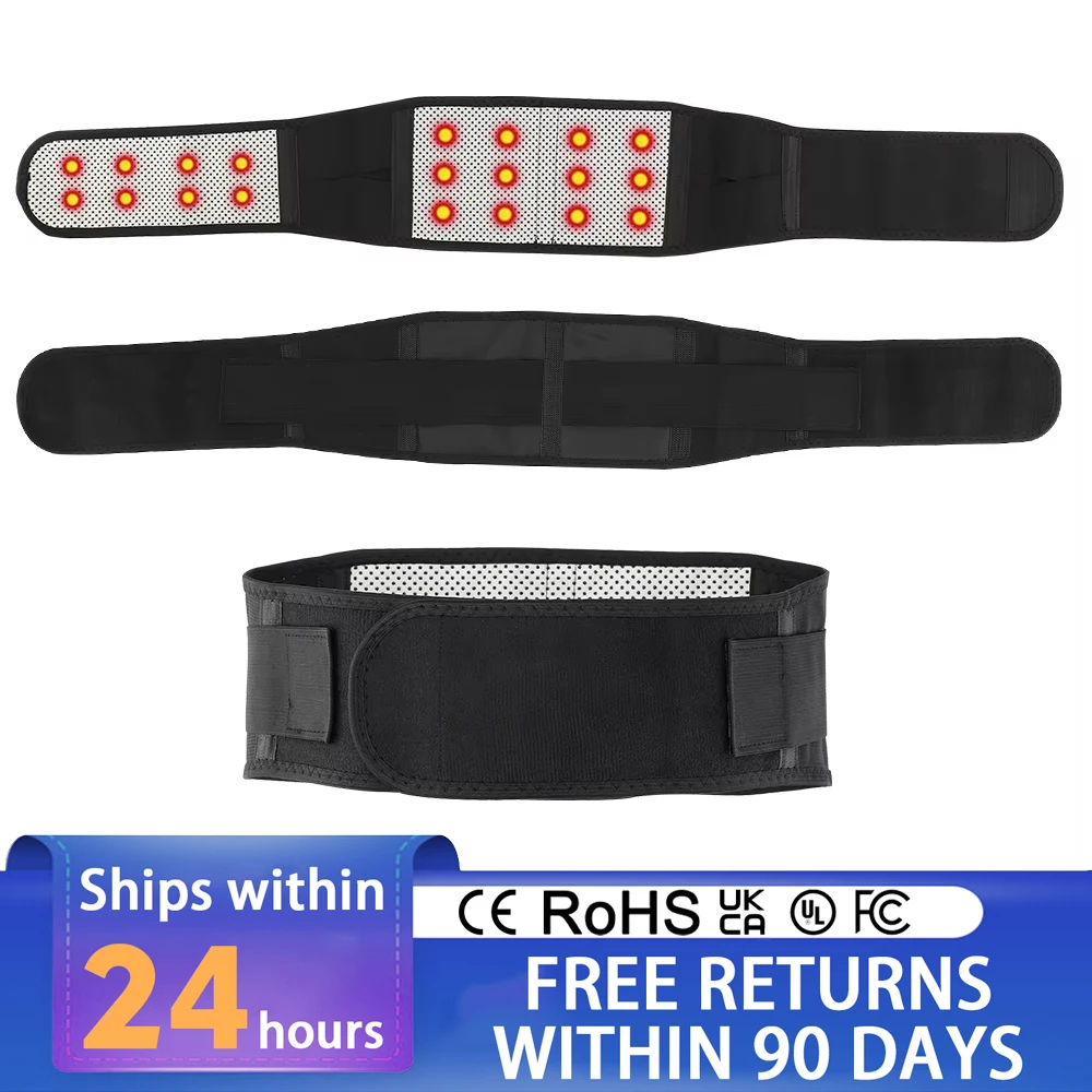 

Поясной бандаж, поддерживающий пояс, турмалиновый самонагревающийся магнитный пояс для поддержки спины, терапия, поясничный бандаж на талию, поясной пояс для спины