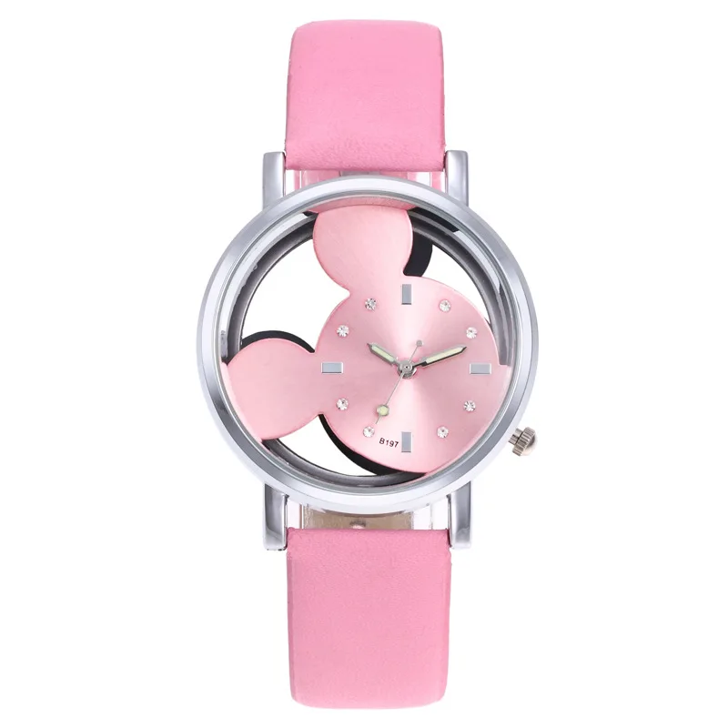 Fashion Girl Boy Children Watches Cartoon Style Kids Student Watch Women