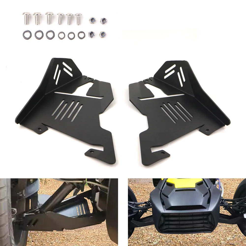 

Fit For Can Am Ryker 900 2018-2023 Ryker 600 2018-2020 2021 2022 2023 Motorcycle Front Splash Guard Protectors A-Arm Protectors