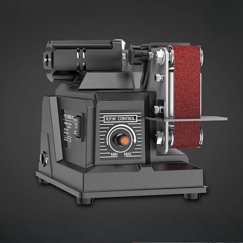 

Plug-in dual-purpose belt grinder, powerful small knife sharpener