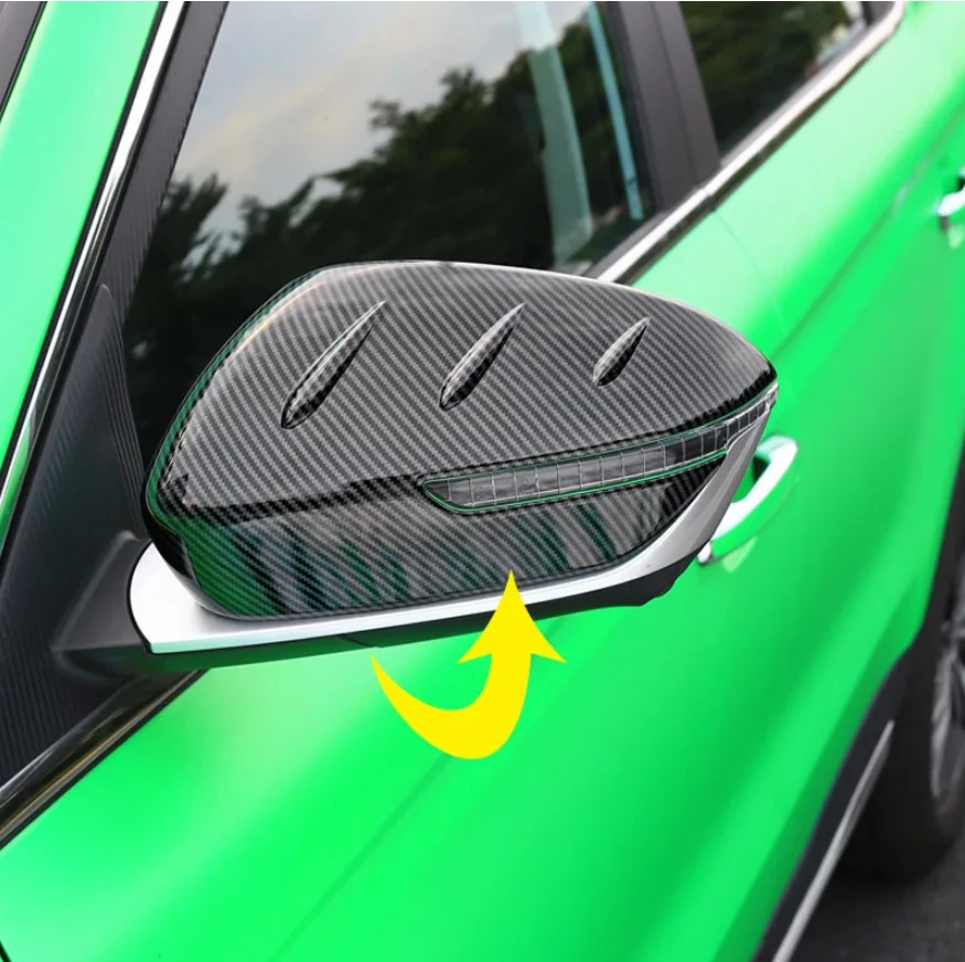 For Geely Atlas Pro Azkarra Boyue Emgrand X7 Sport 2020 2021 2022 Accessories Side Door Rearview Turning Mirror Cover Frame