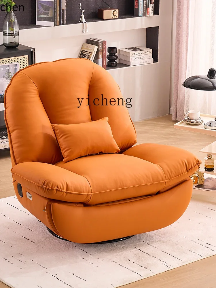 YFY  First Class Living Room Electric Function Leather Cloud Sofa Lazy Recliner