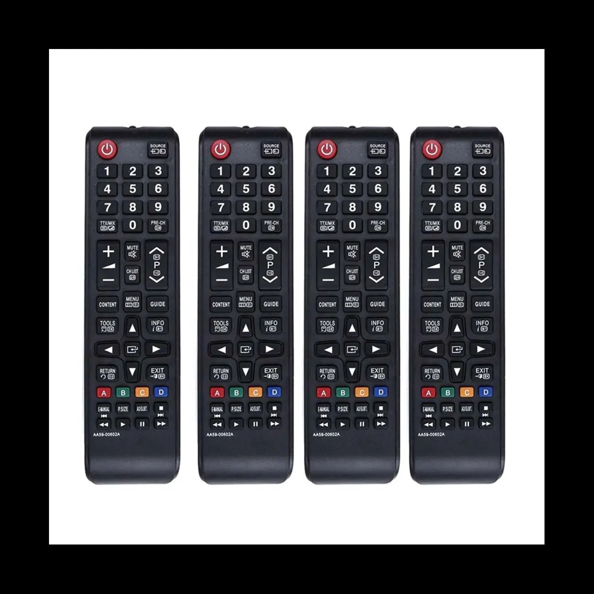 Y14A For Samsung 4Pcs LCD LED TV Smart English Universal Remote Control AA59-00602A AA59-00666A AA59-00741A AA59-00496A
