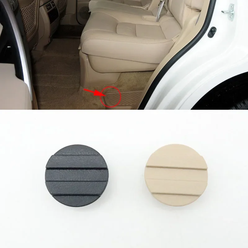 Car Rear Door Seat Carpet Snap Clip Step Pedal Screw Decorative Cover Cap Lid For Toyota Land Cruiser LC200 UZJ200 2008-2015