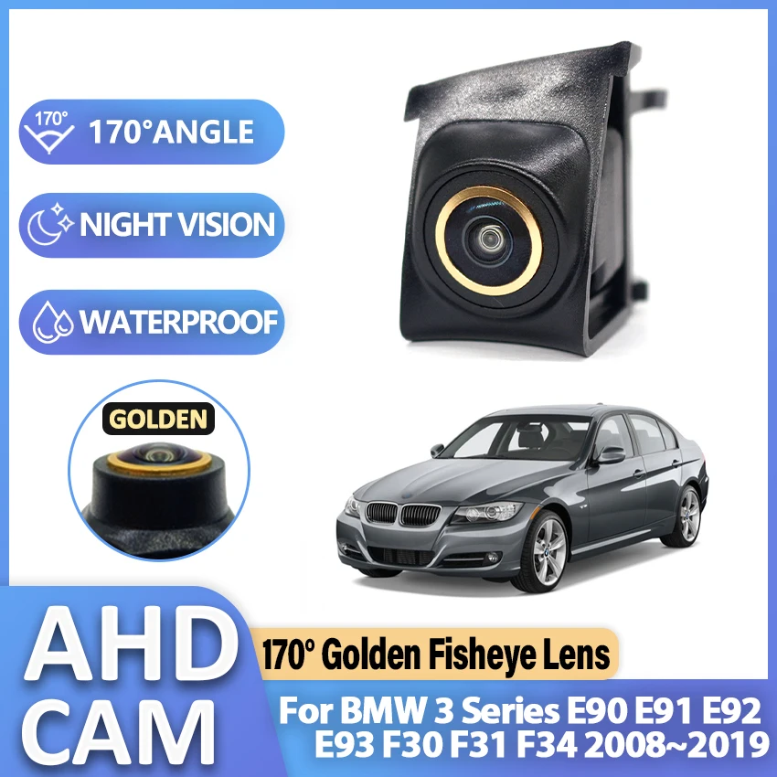 

Car Front View Logo Embeded Camera For BMW 3 Series E90 E91 E92 E93 F30 F31 F34 2008-2019 Waterproof Night Vision CCD full HD