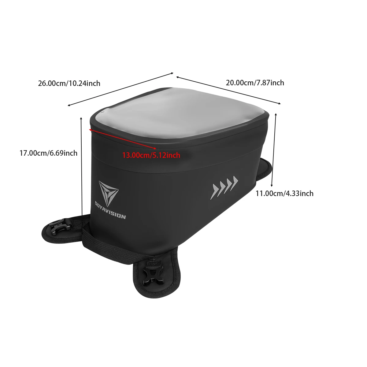 Motorcycle Tank Bag For Tiger Sport 660 800 2025 Tiger 900 1200 Carrier Luggage Tool Bag Travel Backpack Waterproof Storage Bags