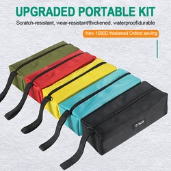 Portable Hand Tool Bag Small Screws Nails Drill Bit Metal Parts Tools Bags Thickened Waterproof Canvas Instrument Case Organizer