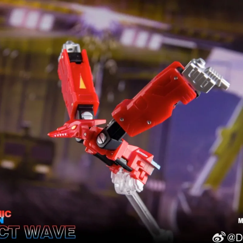 In Stock Transformation Dr.Wu Dw-E55 Dw-55t Decibel Impact Wave Mini Action Figure Model Collection Toy Children Festival Gifts
