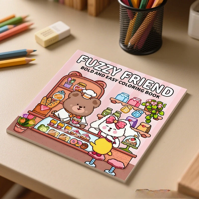 Hot-selling Coloring Books Drawing Books Graffiti Hand-drawn Drawing Books Drawing Paper Coloring Books Tracing Books and Steps