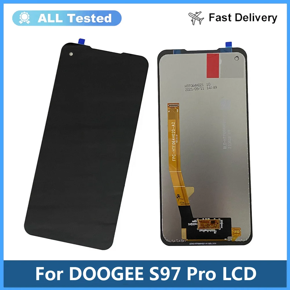 

Original Tested For DOOGEE S97 Pro LCD Display Touch Screen Replacement Digitizer Assembly Doogee S97 LCD Sensor