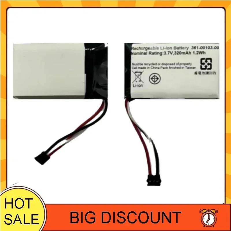 320mAh Replacement Battery 361-00103-00 for Garmin Dash Cam 45 46 55 56 66W Driving recorder