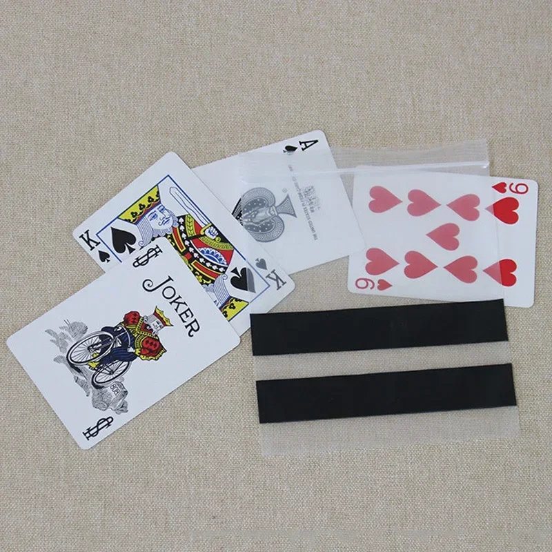 Flash Bag Card Magic Tricks Visual Card Change Appearing Vanishing Magia Close Up Street Illusions Gimmicks Mentalism Props