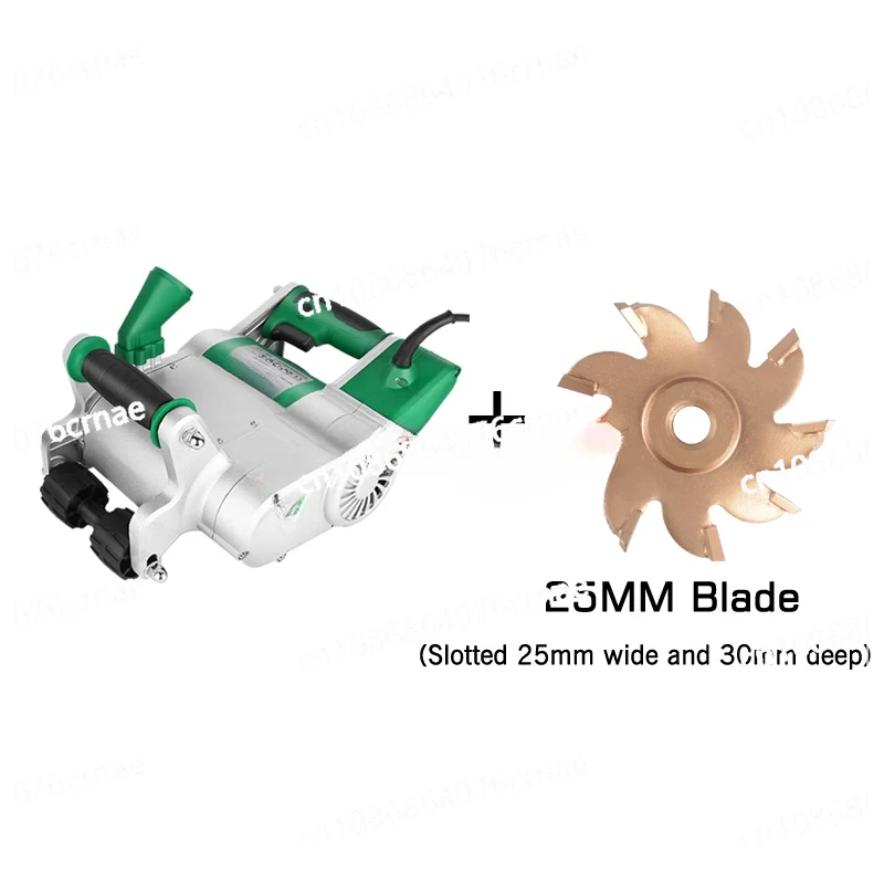 Concrete Wall Cutting Machine 35MM/25MM 1100W Electric  Chaser Groove  Machine  Slotting