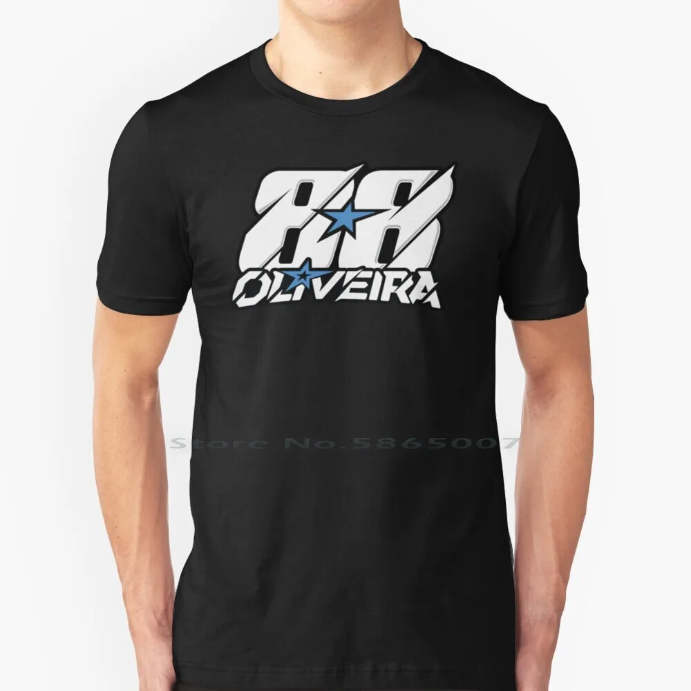 Miguel Oliveira Number 88 100% Cotton T Shirt Helmet Motorbike Motorcycle Racing Racer Sports Bike Enthusiast Race Lovers Rider